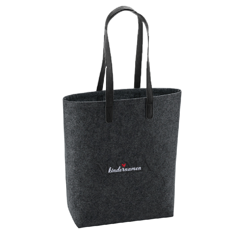 vorne Charcoal-Melange-Black