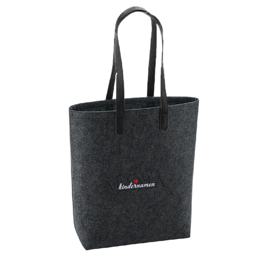 vorne Charcoal-Melange-Black