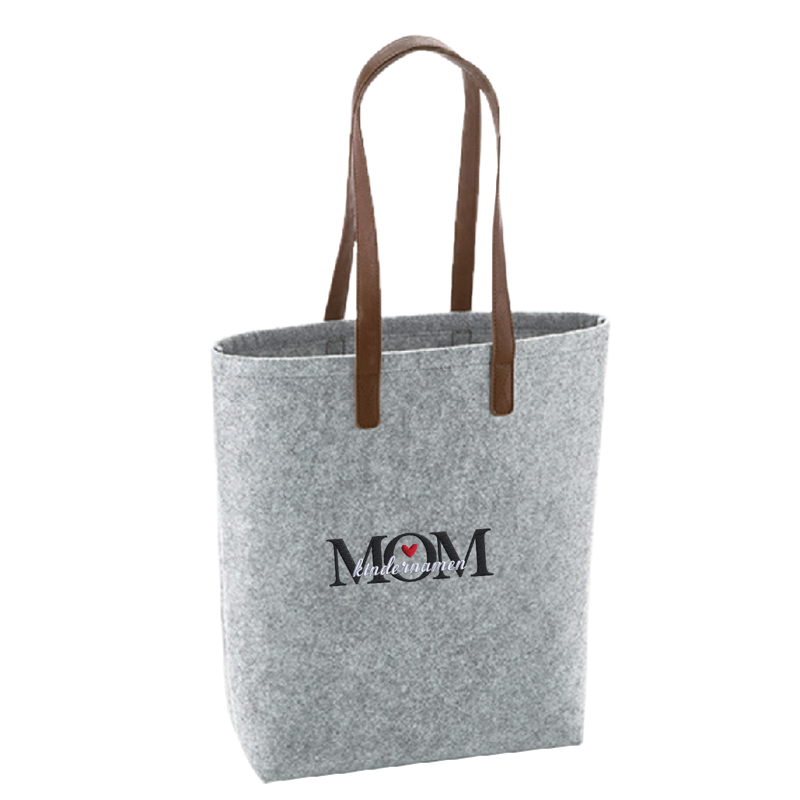 vorne Grey-Melange-Tan