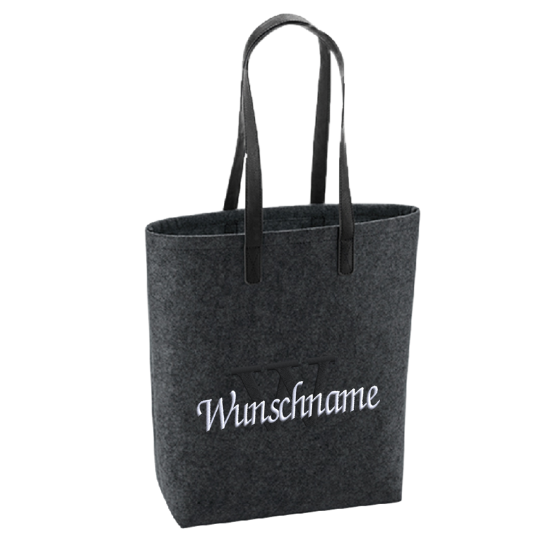 vorne Charcoal-Melange-Black