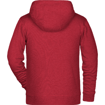 hinten Carmine-Red-Melange